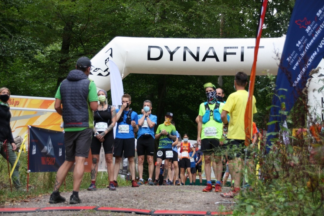 Am Start des Ultratrail Saarbrücken